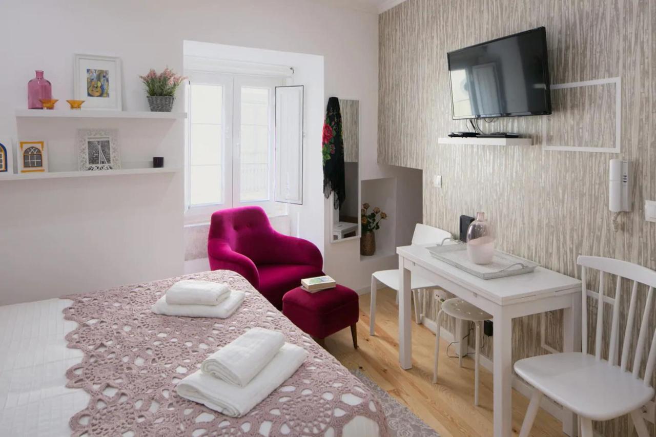Central Studio Apartment Lisbon Bagian luar foto